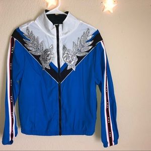 Pink Victoria Secret track jacket